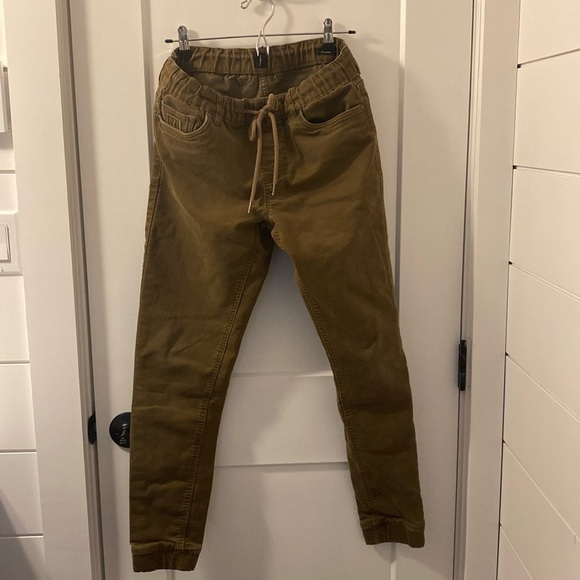 Men’s khaki joggers - medium (30) - Picture 1 of 7